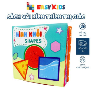 Sách vải giáo dục sớm chủ đề Hình khối