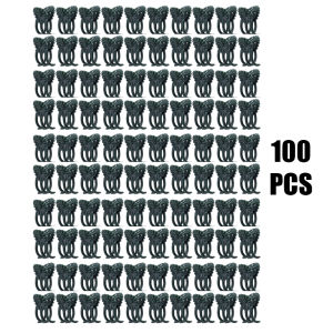 100Pcs Plant Clip Thickened Durable Plant Support Clip Reusable Vine Protection Grafting Fixing Tool Suitable for Vegetable Vine Fixing Clip Gardening Accessories