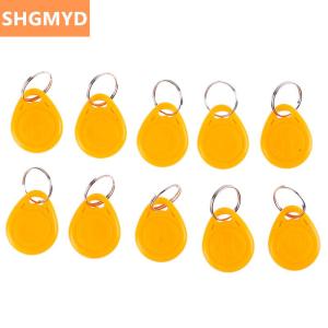 [COD] SHGMYD 10Pcs T5577 duplicator badge copy 125khz rfid tag card key ring