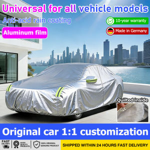 【Delivery within 24 hours】toyota car cover waterproof Aluminum film+lint car cover outdoor car cover xoebg oxford shield car canvas auto exterior covers car cover for suv dustproof all size