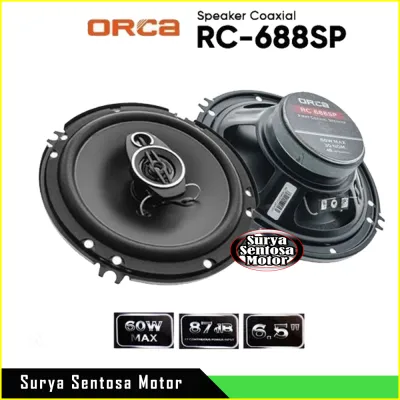 Speaker Pintu Mobil Orca 65 Inchi Coaxial 2 Way Universal