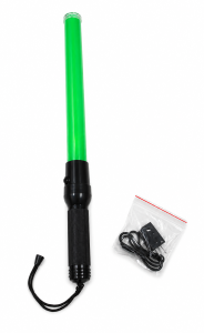 Rechargeable LED Flashing Safety LED Traffic Baton Handheld Road Control Warning Light
