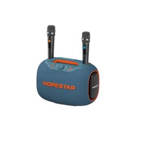 Hopestar PARTYBOX ลำโพงบลูทูธ 120 วัตต์ พร้อมไมค์ลอย 2 อัน ปรับเบสได้ 3โหมด แท้100%