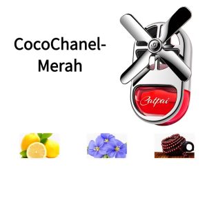 Parfum mobil penjepit kisi-kisi AC Car perfume