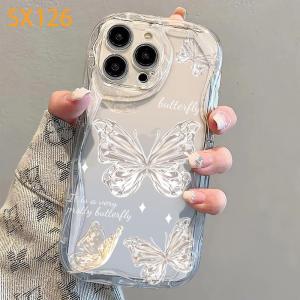 Melting Butterfly Smile Soft Phone Case For Infinix Smart 4 Smart 5 Smart 6 Smart 7 Smart 8 Smart 8 Pro Smart 9 -BCC