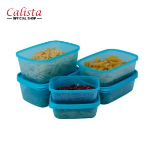 【CALISTA】FURANO PREMIUM SET 12 PCS TOPLES SET FULL WARNA WADAH KOTAK PENYIMPANAN MAKANAN KULKAS FOOD PREPARATION TOPLES SET CALISTA PREMIUM TOPLES TEBAL SERBAGUNA TOPLES SET BENING MULTIFUNGSI
