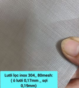 Lưới lọc inox 304 _ 80mesh ( ô lưới 017mm ): lưới lọc nước bể cá ...