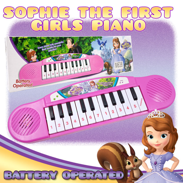 Educational toy Frozen Sofia 1st Lightning Mcqueen Cars Musical Instrument  22 keys Electronic Keyboard Piano Toys for girls Toys for boys Lazada PH