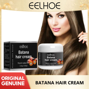 Eelhoe Smoothing Hair Cream Repair Damaged Frizz Reduce Hairs Loss Nourish Soften Straightening Hair Baldness Treatment Product For Straightening Smoothing Soft Repair Damaged Frizz Dry Keratin Treatment Moisturizing Nourishing Hair Care Product