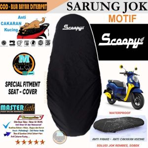 Sarung Cover Pelindung tempat duduk Jok Motor Anti Cakaran Kucing Anti Air Anti Panas varian Nmax terbaru 2023 Aerox yamaha honda beat vario 125/160 beat scoopy Mio suzuki