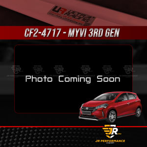 Ultra Racing Myvi Axia Ativa Bezza Front Anti Collision Bar 2 Points Safety Bar Passenger Protection