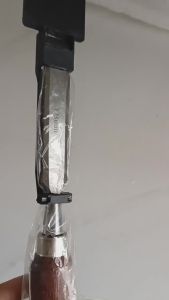Hanson8 Woodworking Chisel Round Carving High Carbon Steel with Wooden Handle 6MM 8MM 10MM 12MM 14MM 16MM 18MM 20MM 22MM 24MM 32MM 38MM K6R8Z