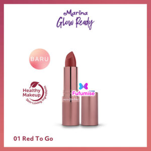 MARINA Glow Ready Luscious Lipstick | Soft & Non-Drying Formula