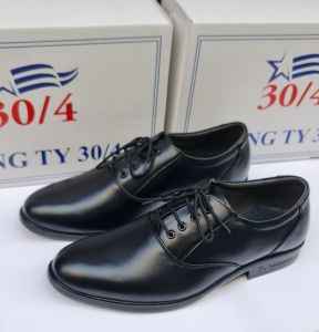 Giày Tây Nam Da Thật 407A Giày Công Sở Nam Đẹp  Giày Đồng Phục Nhân Viên Da Thật Bảo hành 12 tháng