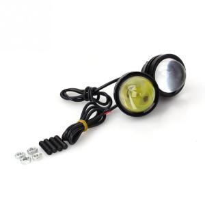 A pair Car led lens fog light modified fisheye fog light daytime running light 15w eagle eye light 12v24v