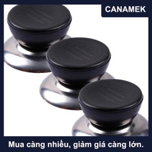 【CANAMEK】 1 3pcs Pan nồi nắp xử lý phổ bộ phận đồ nấu nướng Pan tay Grip Bìa thay thế nắp nồi nắp núm xử lý phụ kiện nhà bếp