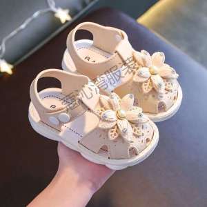 【TinaHao】New Baby Walking Shoes For kids Girl with fower design  Bow Pearl