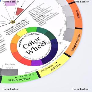 [COD] Home Fashion Bảng hướng dẫn biểu đồ mực bánh xe trộn màu thiết kế thẻ giấy chuyên nghiệp