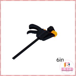 BIBLIO 4/6/8/10/12 inch Plastic F Clamp Bar Clamps for Woodworking Carpentry Home Improvement DIY