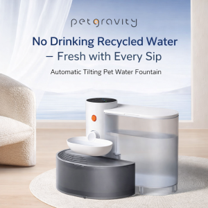 Smart Self-Refill Pet Water Fountain | No Filter | 3L Large Capacity | Wireless 2000mAh | Clean & Dirty Water Separation