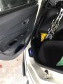 Doorstep led biru.perodua axia. 