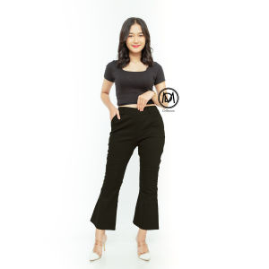 DEWI DENIM.ID Celana cutbray wanita bahan twill strecth (Uk Jumbo dan Standar)