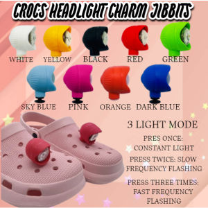 CROCS Brighten Up Your shoes With The LED Headlight Shoes Light Charms Clog