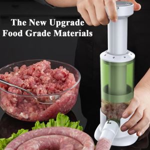 เครื่องอัดไส้กรอก ที่ทำไส้กรอกพร้อมหลอดบรรจุ4ขนาด สินค้าพร้อมส่ง