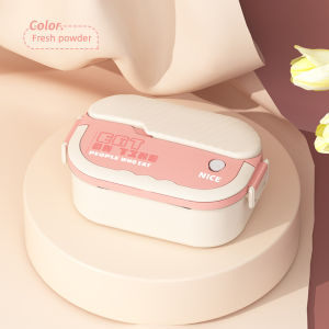 【Free Shipping】304 Stainless Steel Lunch Box With Soup Bowl Leak-Proof Bento Box Microwave Thermal Lunch Box Food Container Lunch Box For Adult Kids Lunch Box Set All With Bag