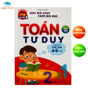 Sách - Toán Tư Duy - Dành cho trẻ em từ 4 - 6 tuổi - Lazada