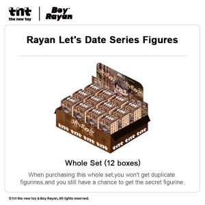 【Launch Local Time 07:00 PM Oct 20th】TNTSPACE Rayan Lets Date Series Figures Blind Box Figure Hộp mù Mô hình Quà tặng