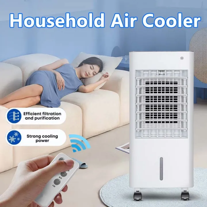 Air Cooler Portable Air Conditioner Cooling Fan Energy Save Power Remote Control Aircond Cooler Fan