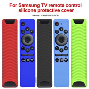 LOPU Waterproof Smart TV Dustproof Anti-Fall Silicone Protective Case For Samsung Remote Control Cover BN59-01312A/01312B Remote Shell Bag