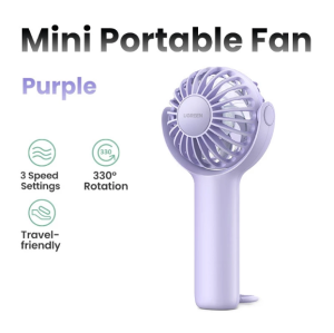 Ugreen Mini Fan 3-Speed 330° Rotatable Strong Wind Adjustable Portable Pocket Fan