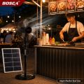 BOSCA 16 Inch 12v DC Standing Solar Powered Outdoor Rechargeable Solar Electric Fan With Solar Panel BSF-88 BSF-99. 