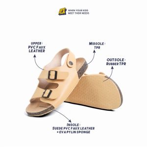Sandal Anak Perempuan Double Buckel Hoofla