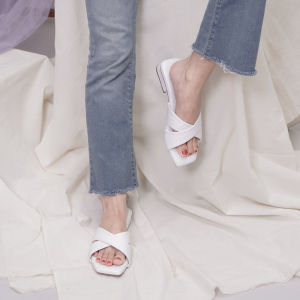 Belleza CILLA Sandal Wanita Slip On Kekinian Sendal Selop Teplek Puffy Wanita Terbaru