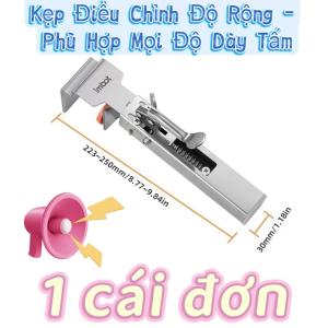 <kkt> DỤNG CỤ VÀNG LẮP NGĂN TỦ ÂM: KẸP INOX ĐIỀU CHỈNH VÔ CẤP + HỆ THỐNG RÃNH TRƯỢT CHỐNG TRẦY GIẢM 80% THỜI GIAN THI CÔNG