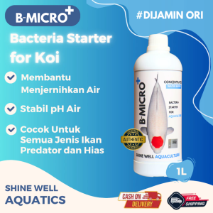 BMIKRO+ Bakteri Starter Pejernih air aquarium kolam