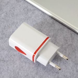 Củ sạc nhanh 2 cổng USB có đèn led chất lượng cao -Lumbley