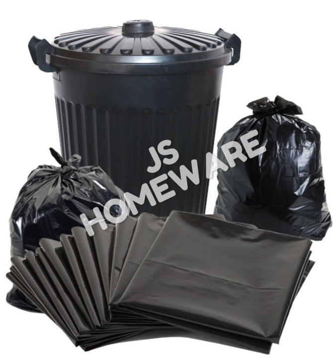 Garbage Bag - Extra Large 1kg 32 x 40 / Beg Sampah (12pcs±) | Lazada