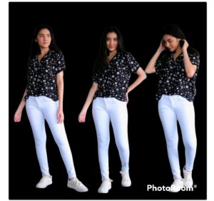 JEANS PUTIH POLOS PANJANG WANITA TERKINI / CELANA JEANS TERBARU WANITA / CELANA JEANS PANJANG / BISA BAYAR DITEMPAT / READY SIZE 27-34