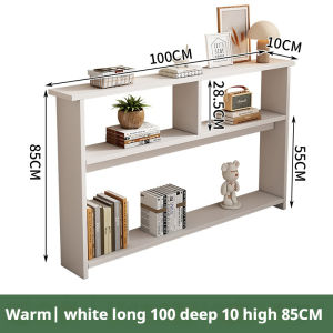 LULU Bedside Storage Rack Bed Gap Bed End Slit Headboard Sofa Side Gap Wall Mounted Long Narrow Cabinet Bedroom Bedside Cabinet Space Saving Multifunctional Organizer For Small Apartment And Rental House