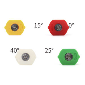 BU🦺🔩🔧 หัวฉีดสเปรย์แรงดันสูงสำหรับสวน หัวฉีดสบู่สำหรับทำความสะอาดสวนหัวฉีดสบู่สำหรับรดน้ำอุณหภูมิ0 15 25 40 60องศา1ชิ้น1 4