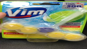 Viên treo bồn cầu Vim hương chanh thơm mát