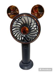 Mini Fan Rechargable Portable Handheld Pocket Fan 500 mAh Battery 3 Speeds Strong Wind Small USB