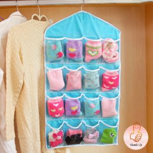THUMBS UP ที่เก็บถุงเก็บถุงเท้า เก็บชุดชั้นใน  แบบแขวน  socks storage bag