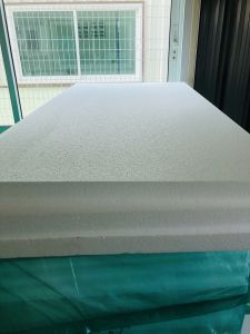 EPS Foam F Grade ไม่ลามไฟ โฟมกันร้อน (ความหนาแน่น 1 ปอนด์) ขนาด 60 x 120cm ความหนา 1.5 นิ้ว ราคา 110 บาท/แผ่น *สั่งขั้นต่ำ 3 แผ่น