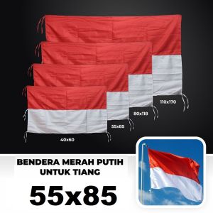 BENDERA MERAH PUTIH - Bendera Tempel | Bendera Renteng | Umbul-umbul