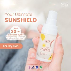SUNBLOCK WAJAH SR12 SUNBLOCK SPF 30+++ ISI 15gr PELINDUNG WAJAH DARI SINAR UV SKINCARE HERBAL BPOM KRIM ANTI KULIT WAJAH BELANG SUNBLOCK SR12 ORI SUNBLOCK WAJAH DAN BADAN